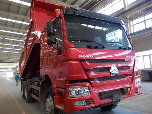 Тяжеловесное 6×4 приводное колесо Sinotruk HOWO Дамповые грузовики Tipper с сертификацией ISO шины