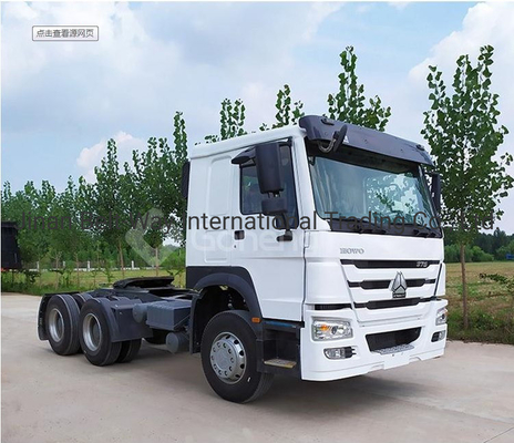Sinotruk HOWO Подержанный буксирный грузовик 6X4 371-450 л.с. Тракторный грузовик с сертификацией ISO