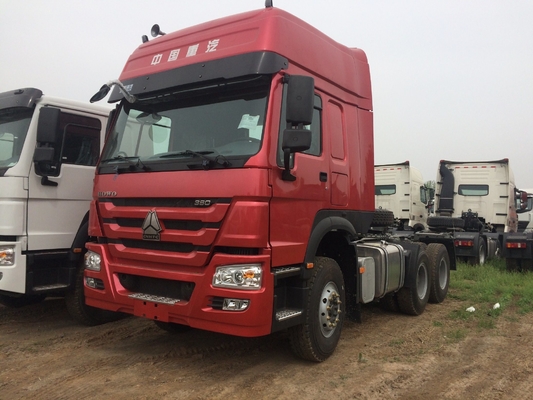 Безопасные платежи Sinotruk HOWO 6X4 Тракторный грузовик 371HP/420HP Тяжелые китайские грузовики