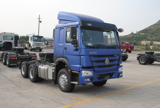 Безопасные платежи Sinotruk HOWO 6X4 Тракторный грузовик 371HP/420HP Тяжелые китайские грузовики
