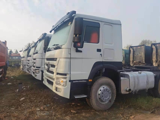 Дизайн безтрубной шины Использованный Sinotruk HOWO 371 Грузовик Голова трактор Дамп-грузовик со скидкой