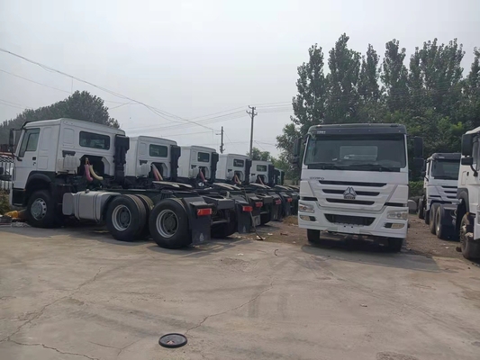 Подержанный Sinotruk HOWO тракторный грузовик с сертификацией ISO безопасные платежи