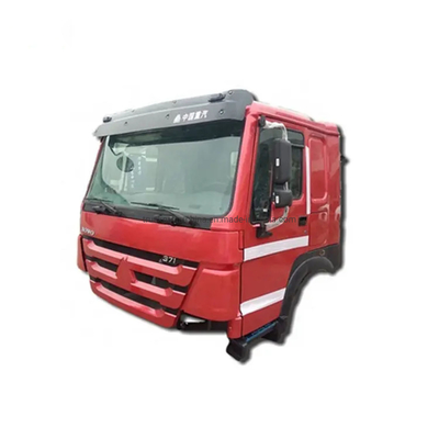 Hw76 Sinotruk HOWO грузовик Красный кабинный запасные части Дамп-грузовик 250.00см * 198.00см * 235.00см