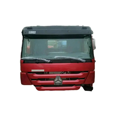 Hw76 Sinotruk HOWO грузовик Красный кабинный запасные части Дамп-грузовик 250.00см * 198.00см * 235.00см