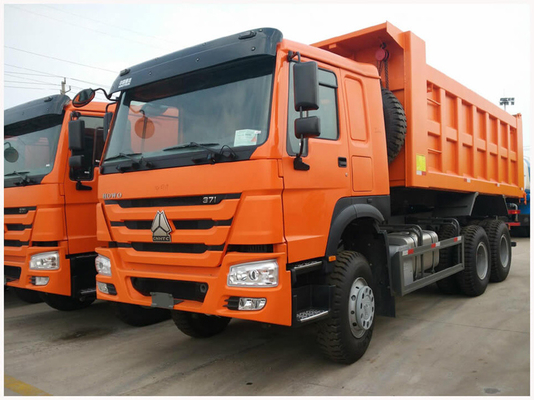 25 тонн Sinotruk HOWO Dump Truck с размерами 5800*2300*1500 и вместимостью двигателя>8L
