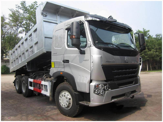25 тонн Sinotruk HOWO Dump Truck с размерами 5800*2300*1500 и вместимостью двигателя>8L
