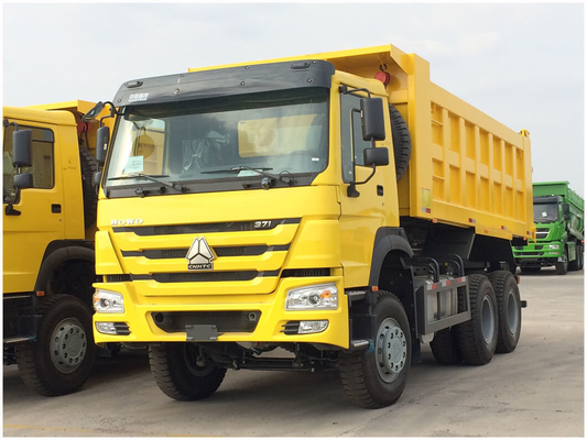25 тонн Sinotruk HOWO Dump Truck с размерами 5800*2300*1500 и вместимостью двигателя>8L