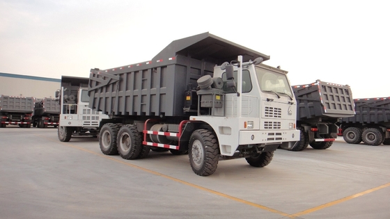 70 тонн ZZ5707S3640AJ HOWO Шахтный мусоровоз с ручной трансмиссией