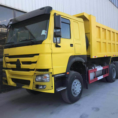 Подержанный грузовик 6X4 HOWO Дамп-Трамп без труб