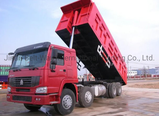 351-450hp HOWO 6X4 16 20 кубических метров 10 колес наклонитель грузовика с безтрубным дизайном шин
