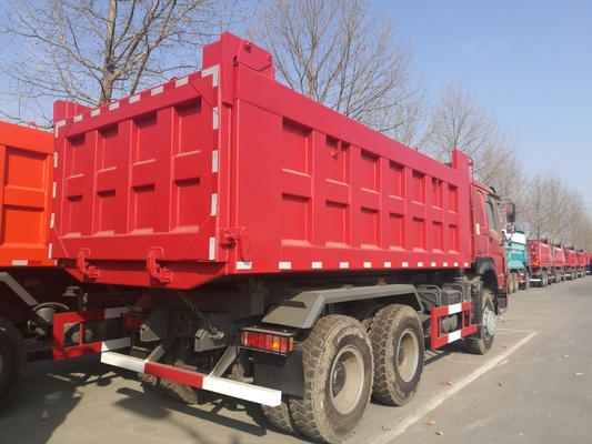 Sinotruk HOWO Дамповые грузовики Тяжелые грузовики 5800*2300*1500 мм с потреблением