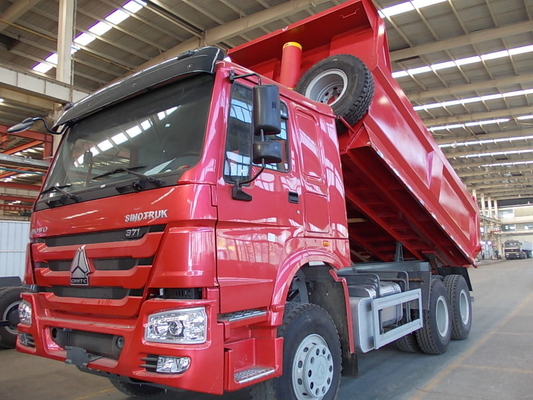Тяжеловесное 6×4 приводное колесо Sinotruk HOWO Дамповые грузовики Tipper с сертификацией ISO шины